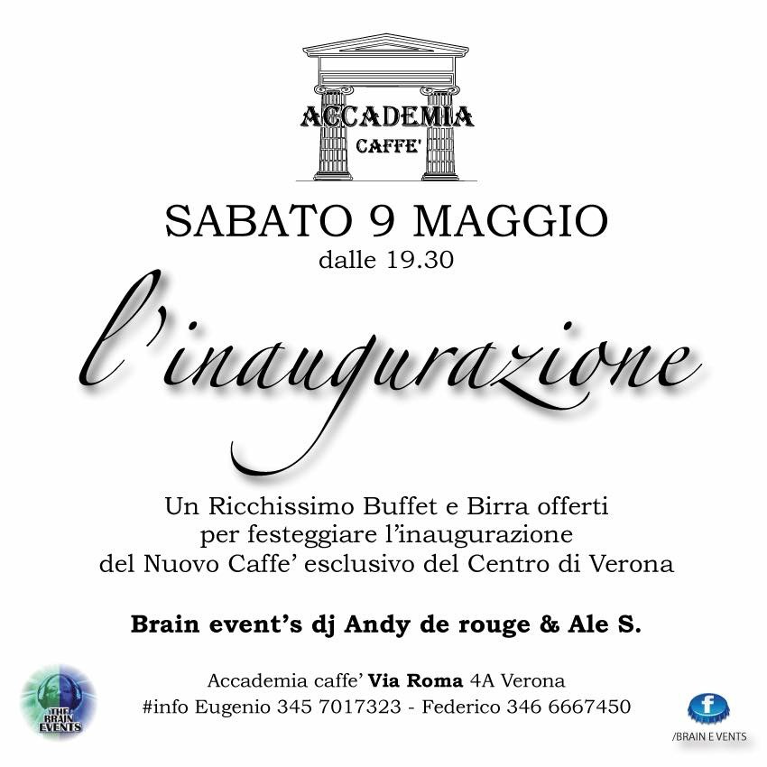Accademia Caffè Inaugurazione