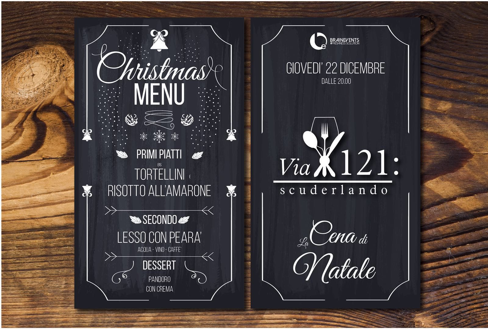 La cena di Natale Brain Events